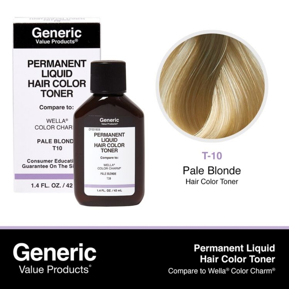 T10 Pale Blonde Hair Toner